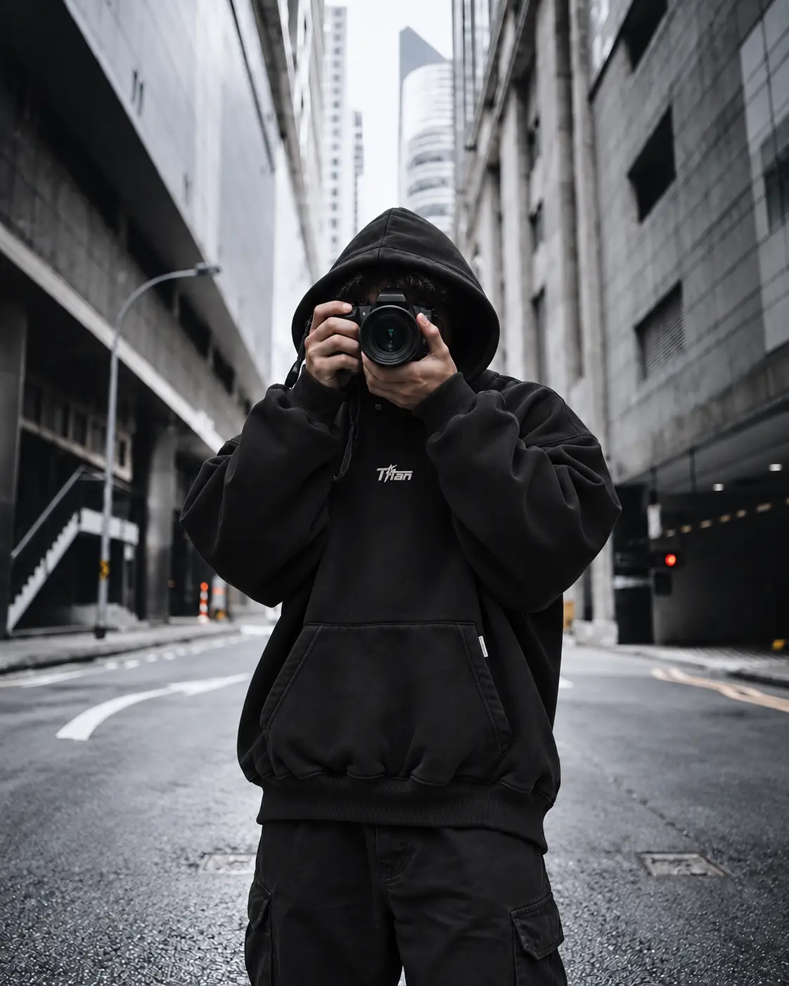 Titan media and apparel production lifestyle shoot