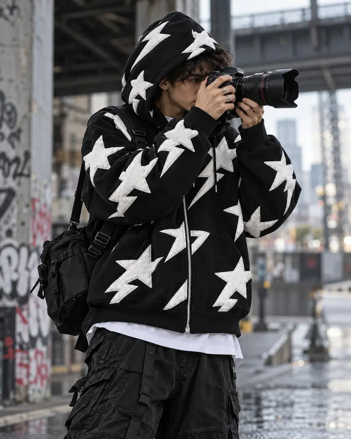 Titan media and apparel production lifestyle shoot